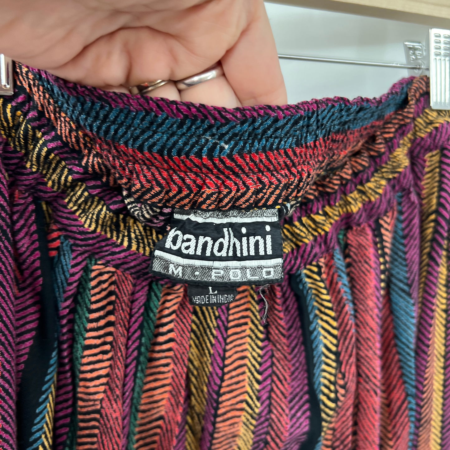 Vintage Bandhini Maxi Skirt *Fixed up