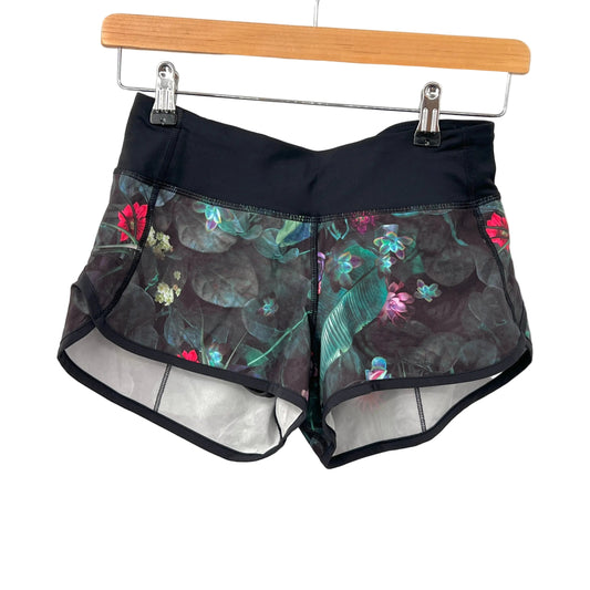 Lululemon Floral Speed Shorts