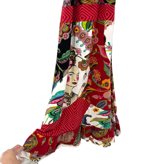 Desigual Fully Printed Halter Mini Dress