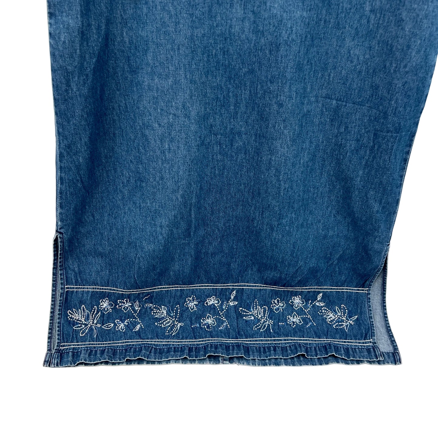 Erika Denim Maxi Dress