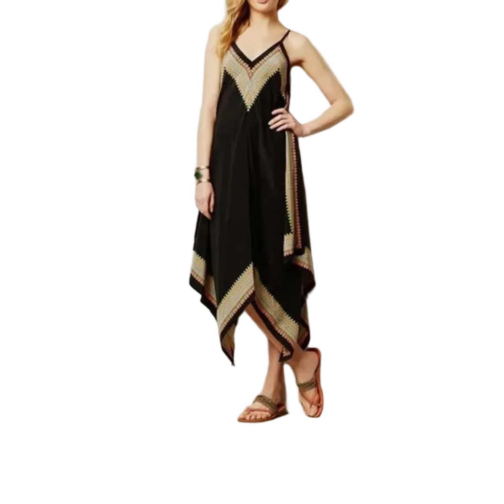 Vanessa Virginia Pure Silk Boho Dress