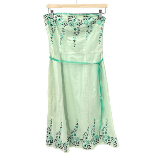Y2K Suzy Cotton Strapless Dress