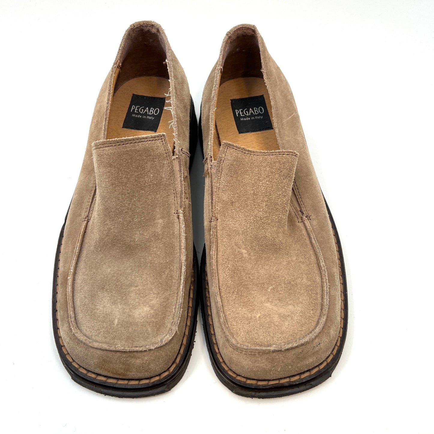 Vintage Pegabo Suede Leather Shoes
