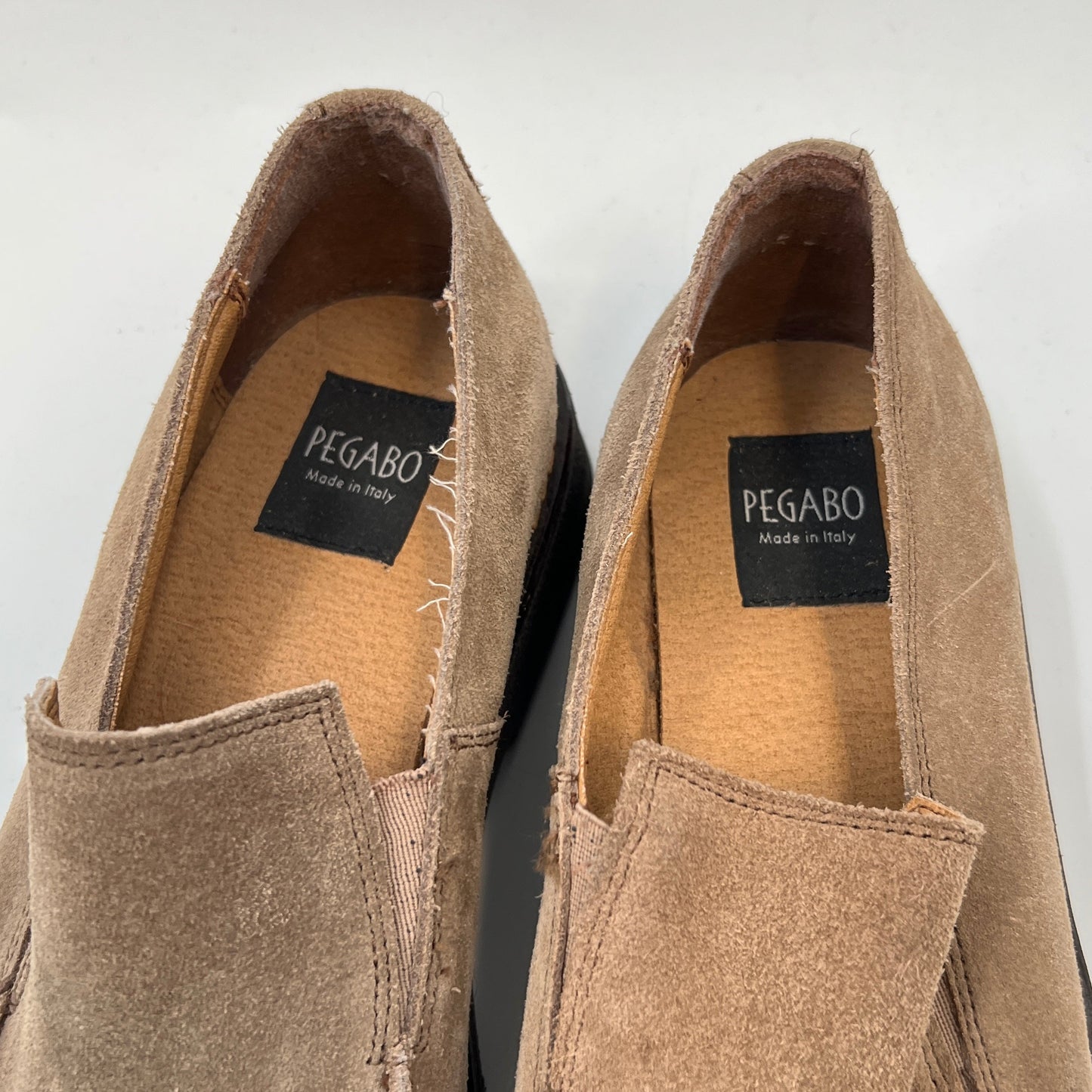 Vintage Pegabo Suede Leather Shoes