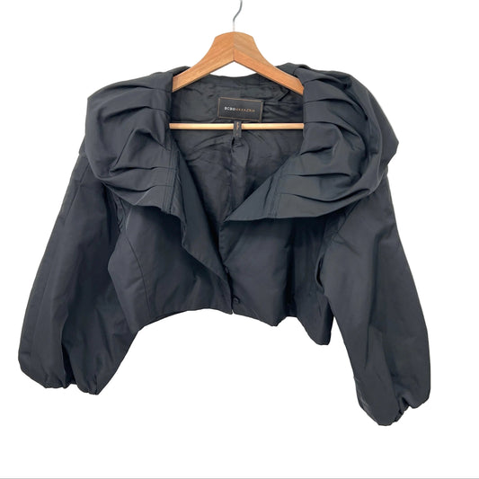 BCBG Maxazria Collared Cropped Blazer