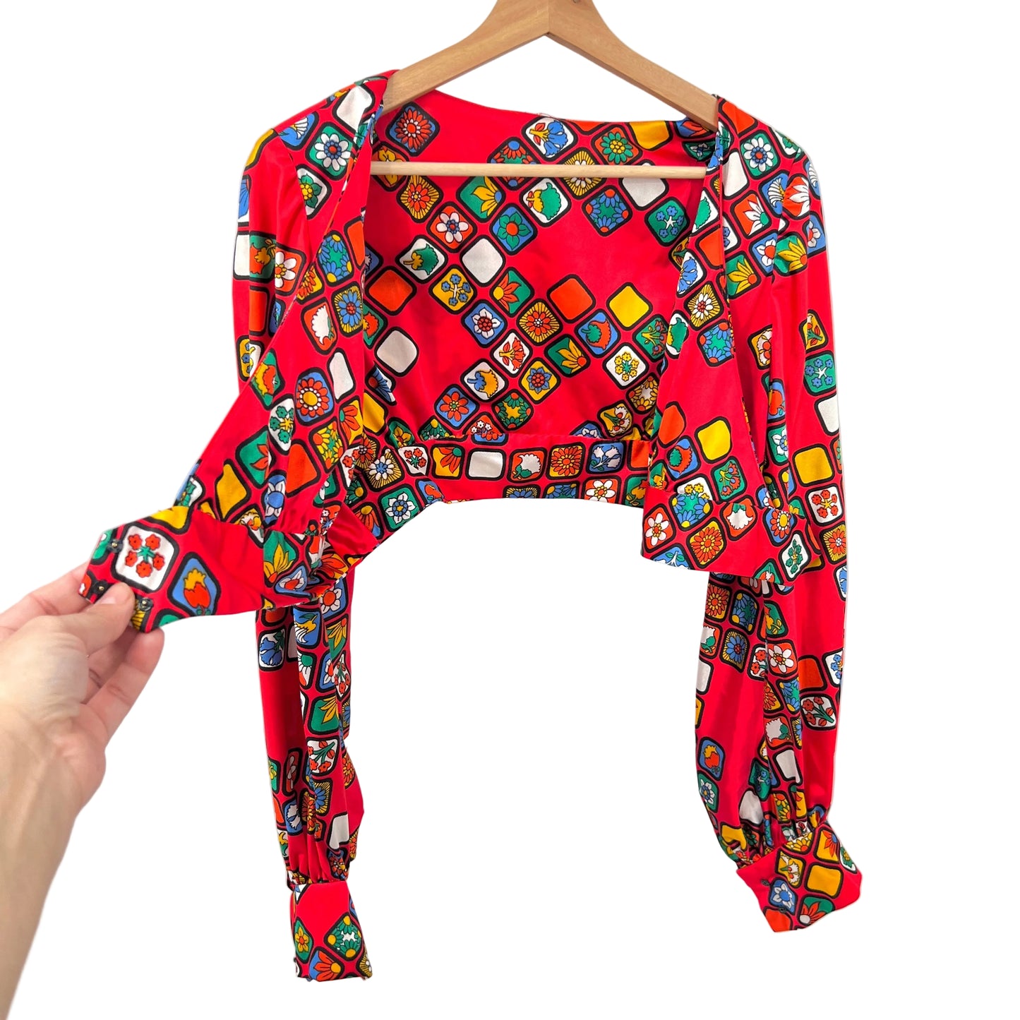 Vintage Cropped Bolero Blazer