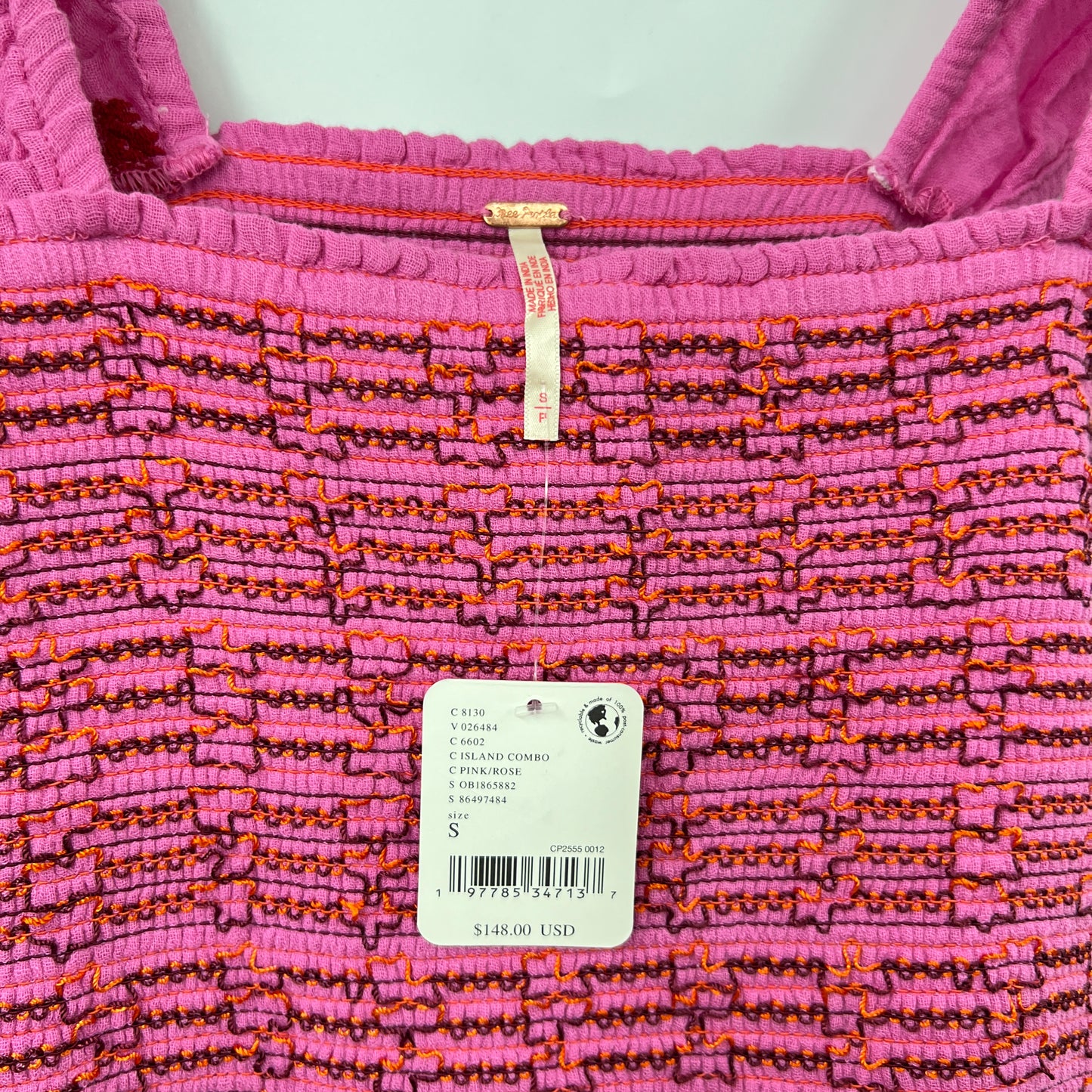 NWT Free People Tory Cotton Mini Dress