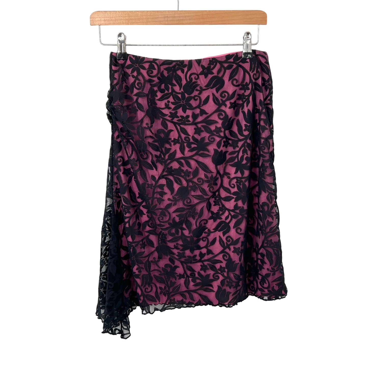 Vintage Bellessa Lace Asymmetrical Skirt & Top SET