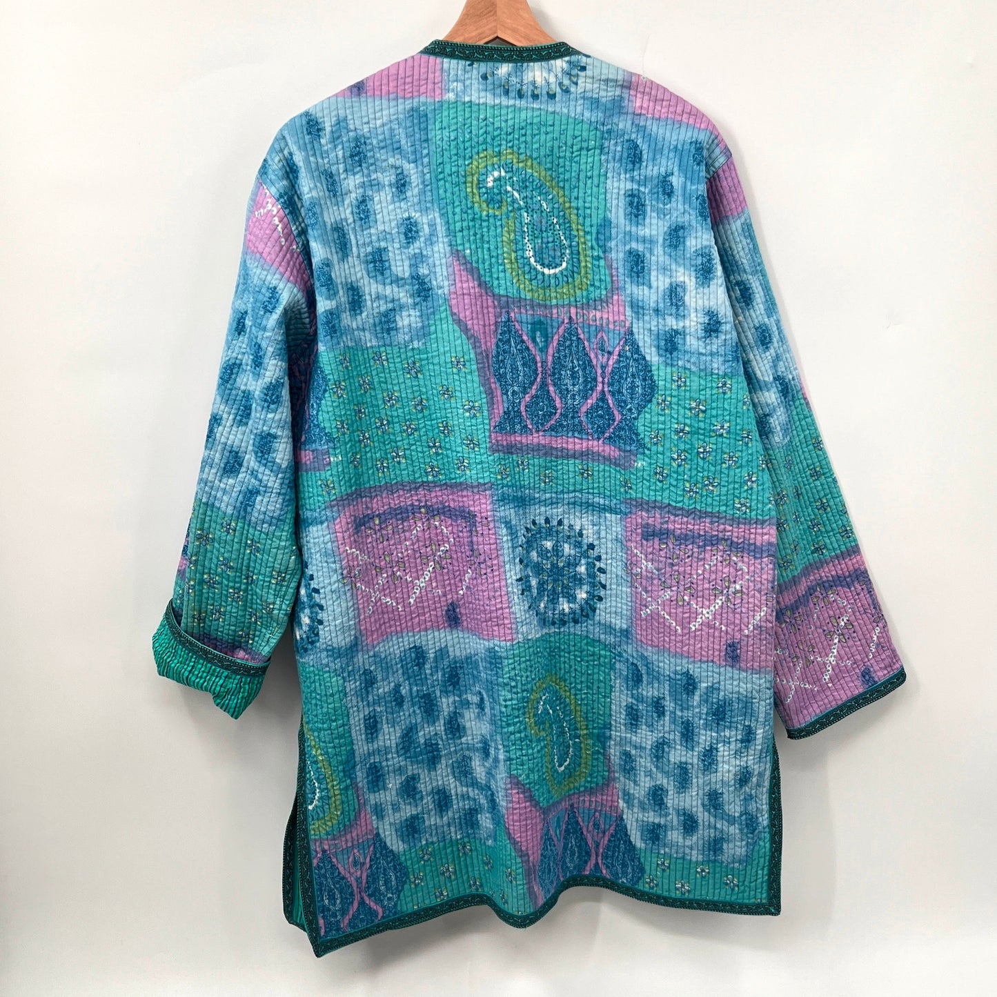 Cosmo's Cotton Quilted Reversible Coat Jacket