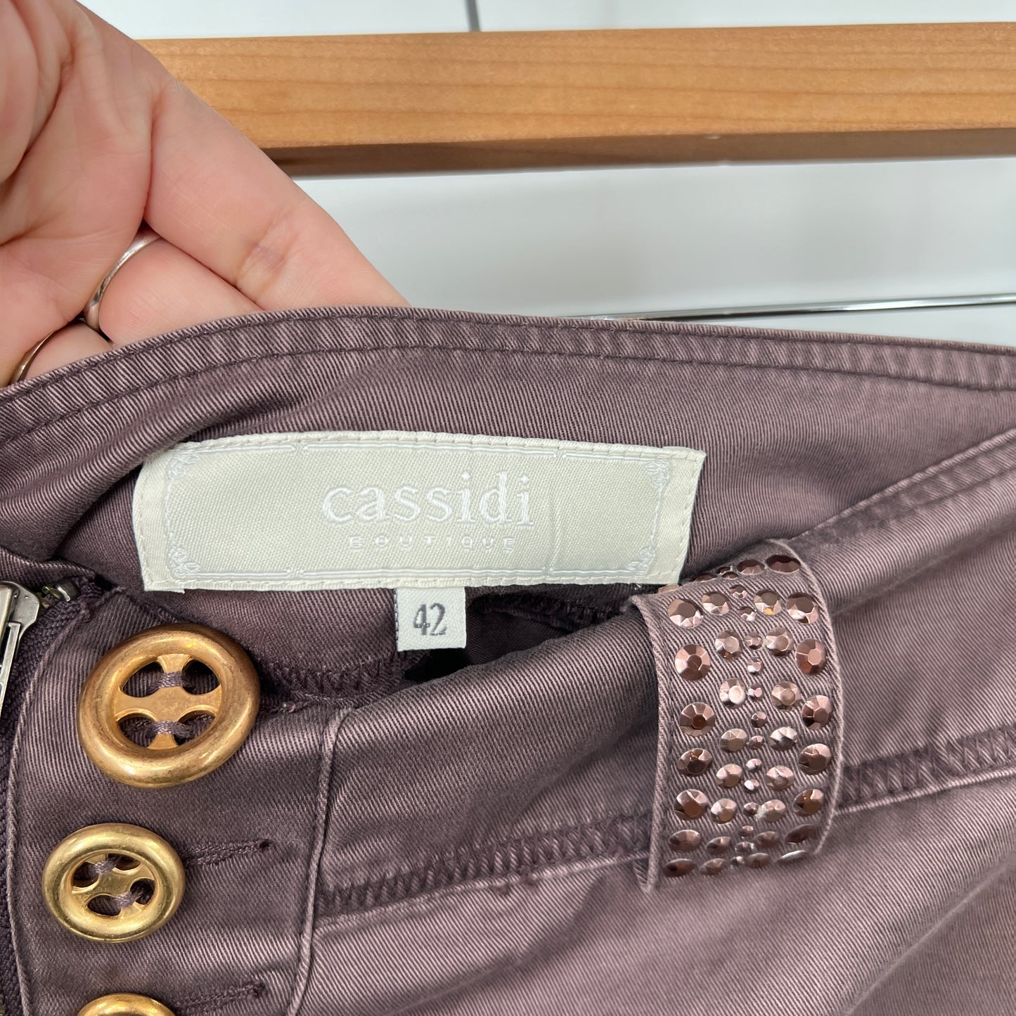 Y2K Cassidi Boutique Embelished  Skirt & Jacket Set