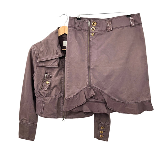 Y2K Cassidi Boutique Embelished  Skirt & Jacket Set