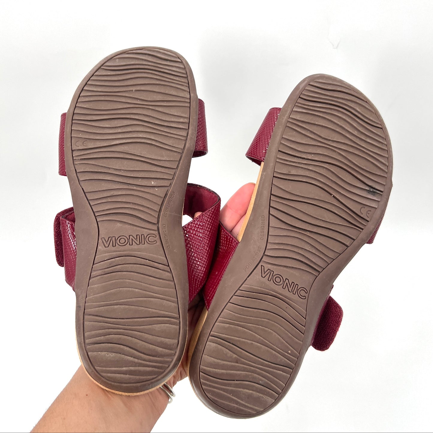 Vionic Samoa Lizard Slip-On Sandals