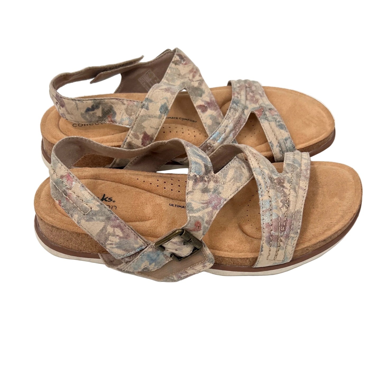 Clarks Fabric Upper  Comfort Sandals