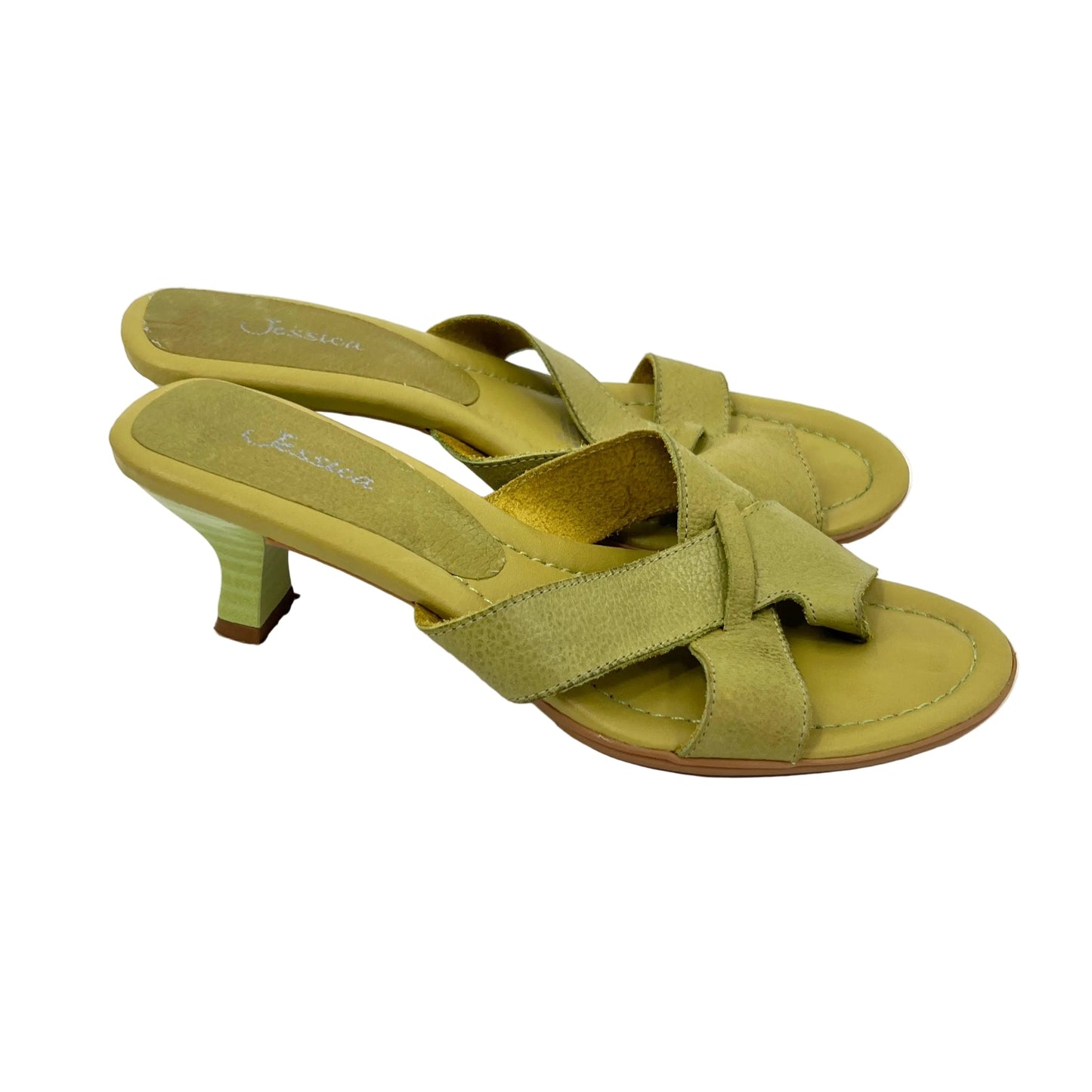 Y2K Jessica Leather Sandals