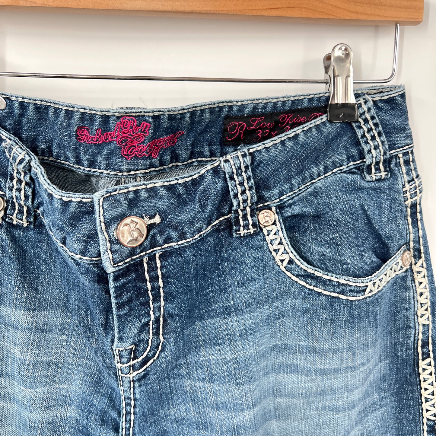 Rock & Roll Cowgirl Low Rise Jeans