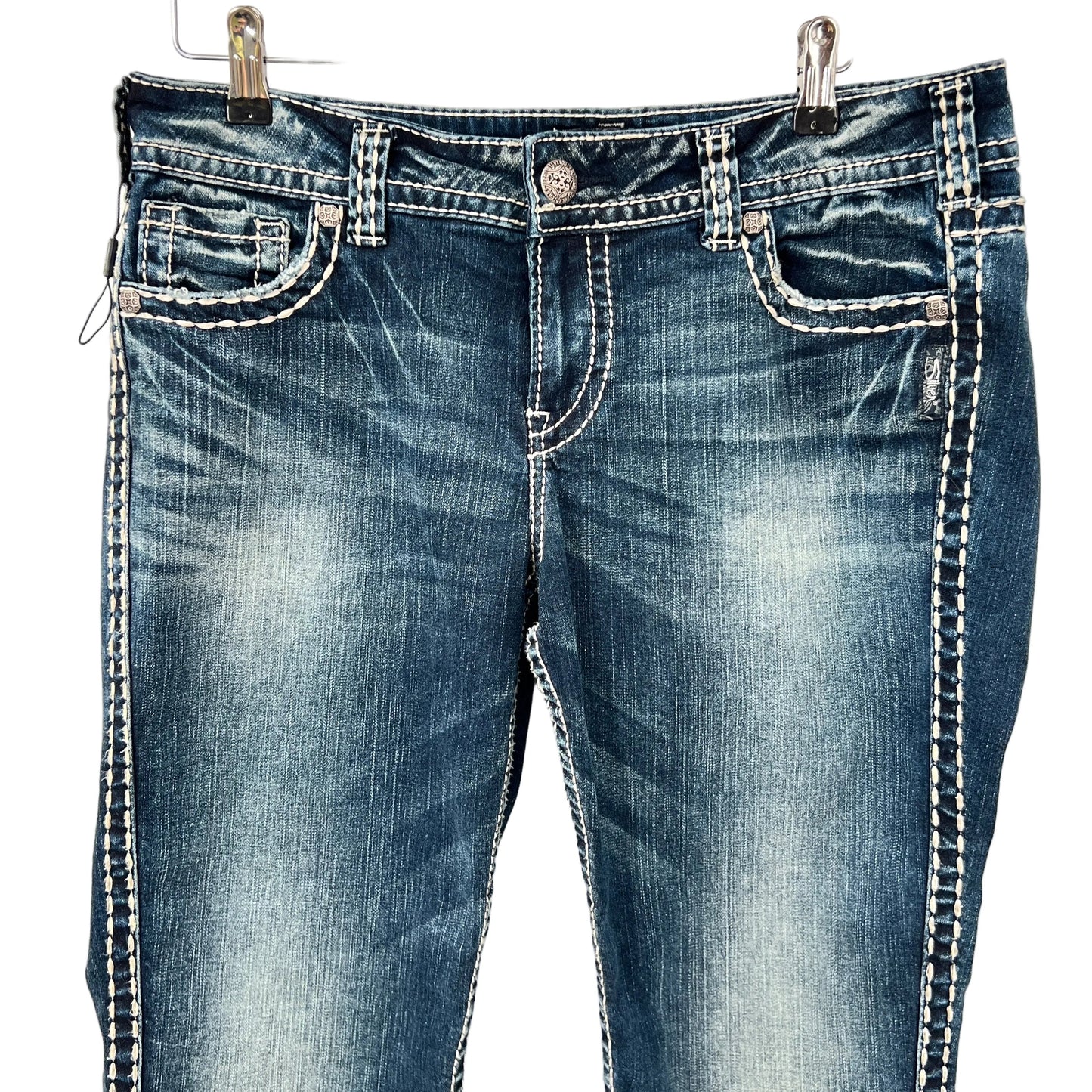 Silver Jeans Suki Mid Rise Capri Jeans