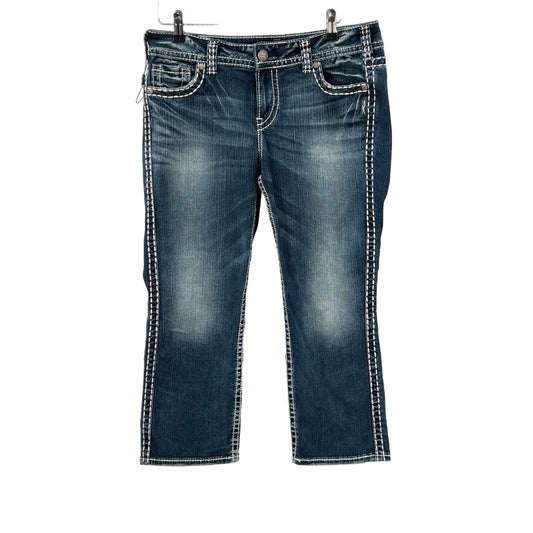 Silver Jeans Suki Mid Rise Capri Jeans
