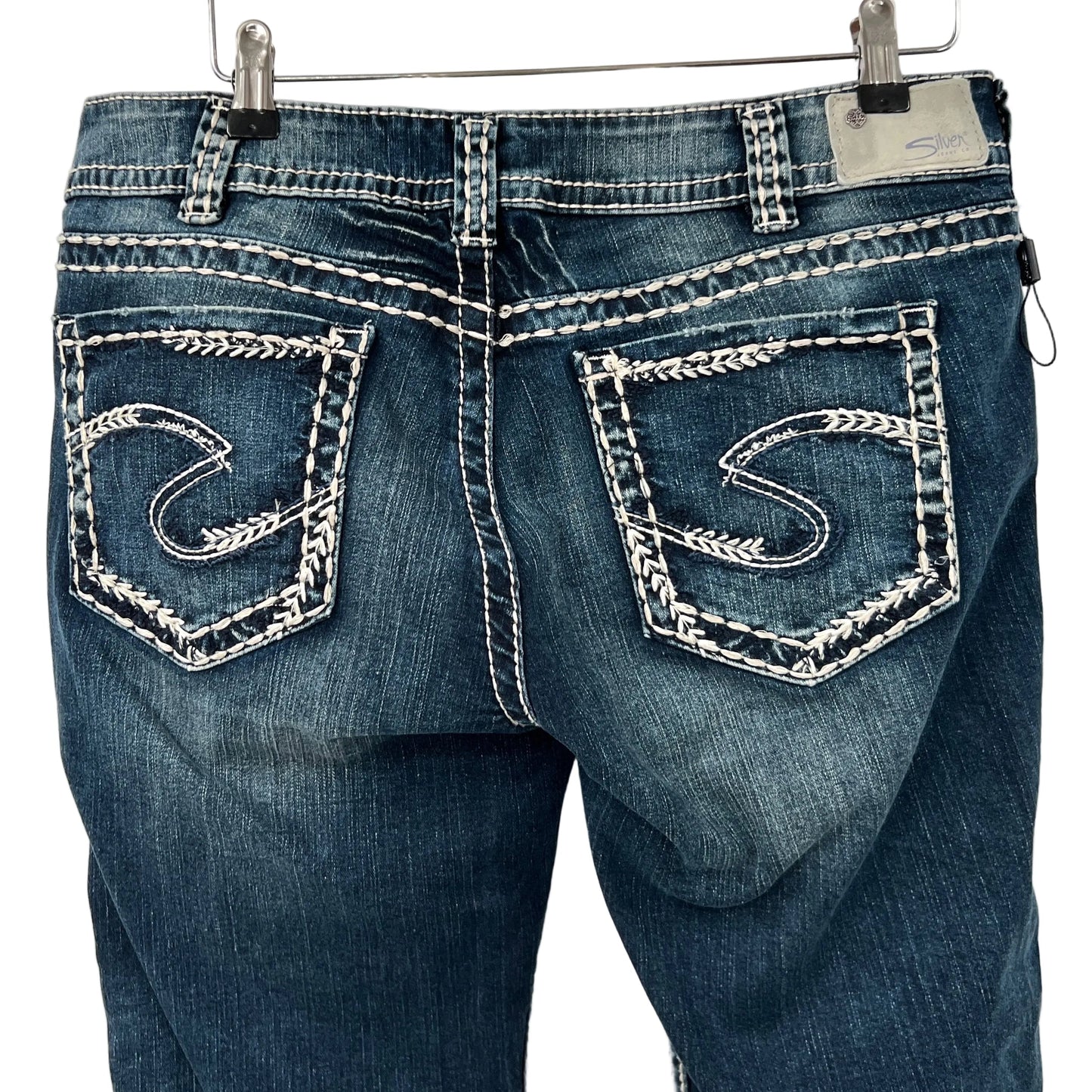 Silver Jeans Suki Mid Rise Capri Jeans