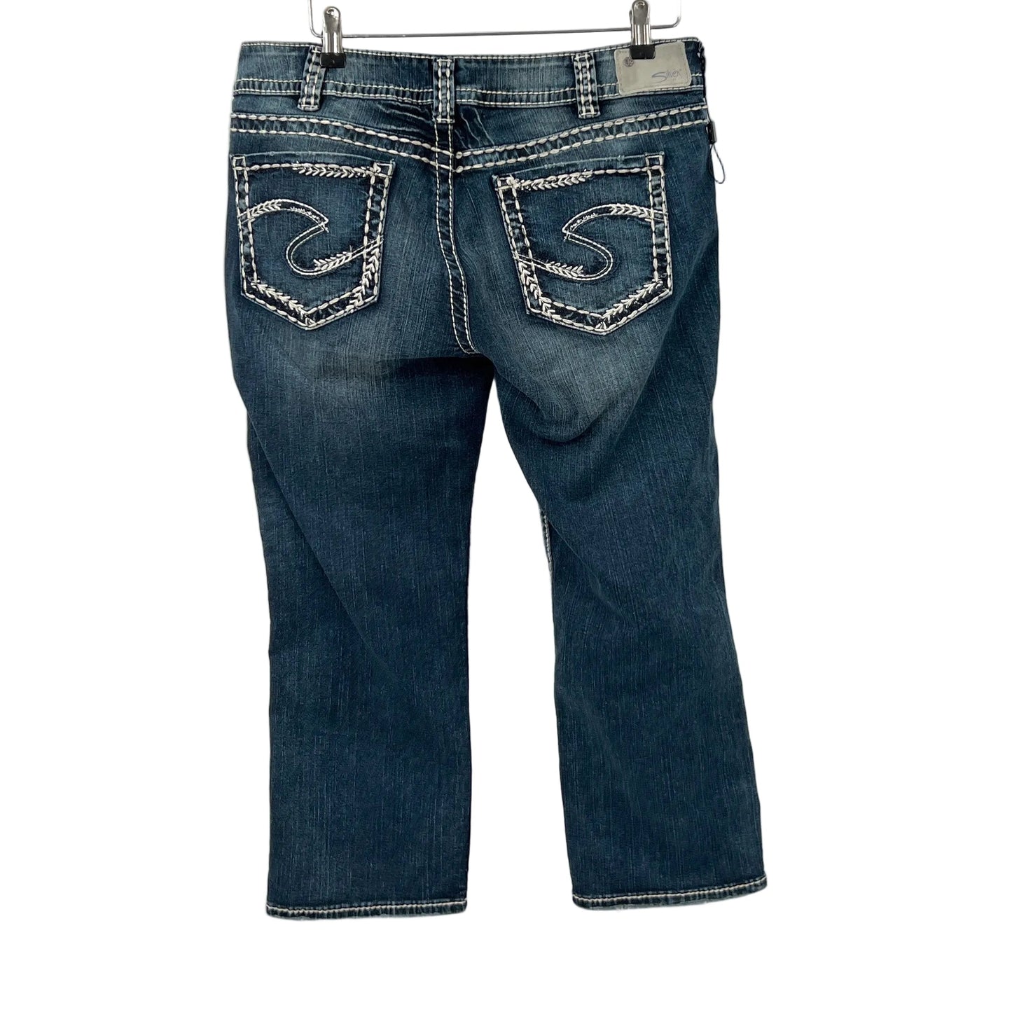 Silver Jeans Suki Mid Rise Capri Jeans