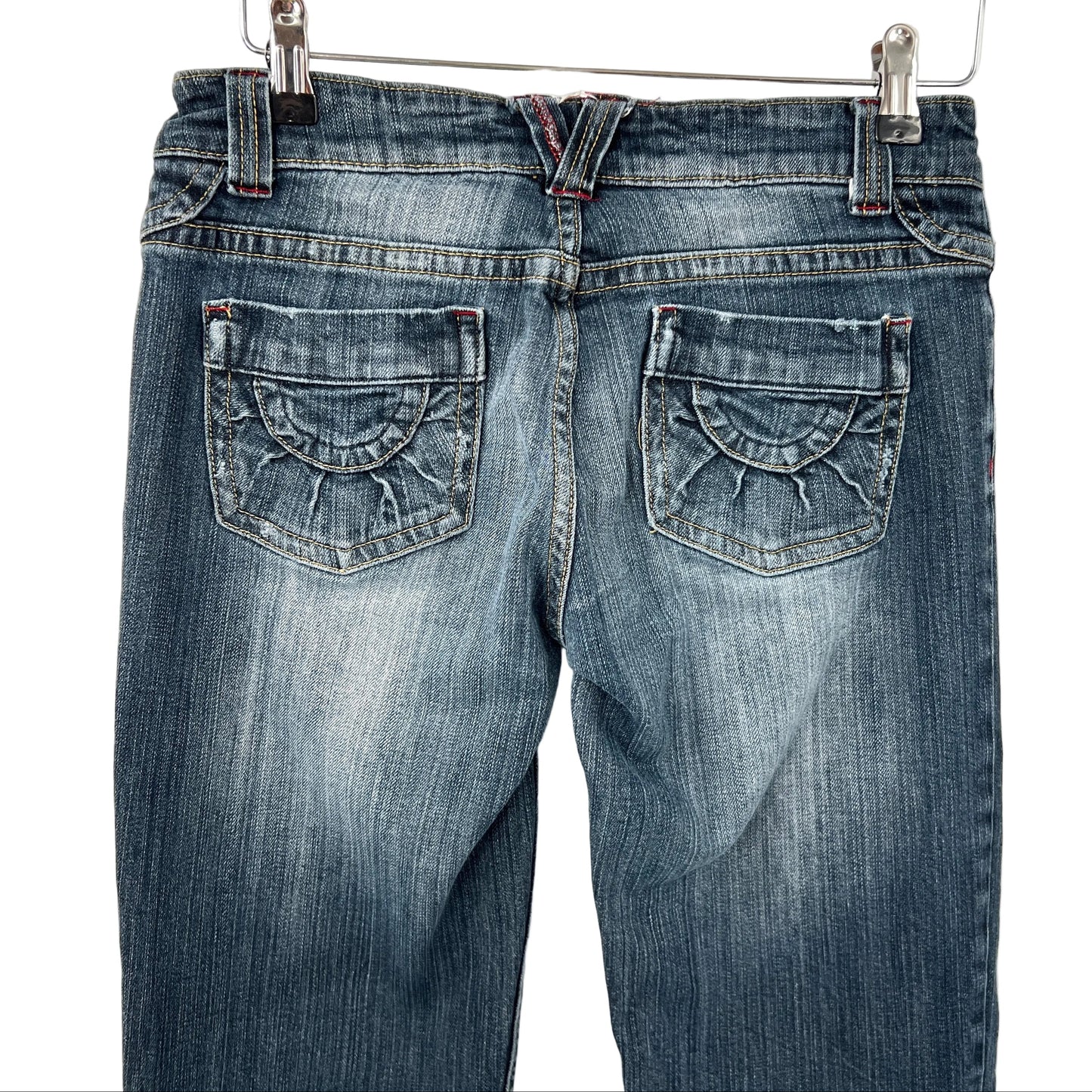 Y2K Armor Low Rise Flare Jeans