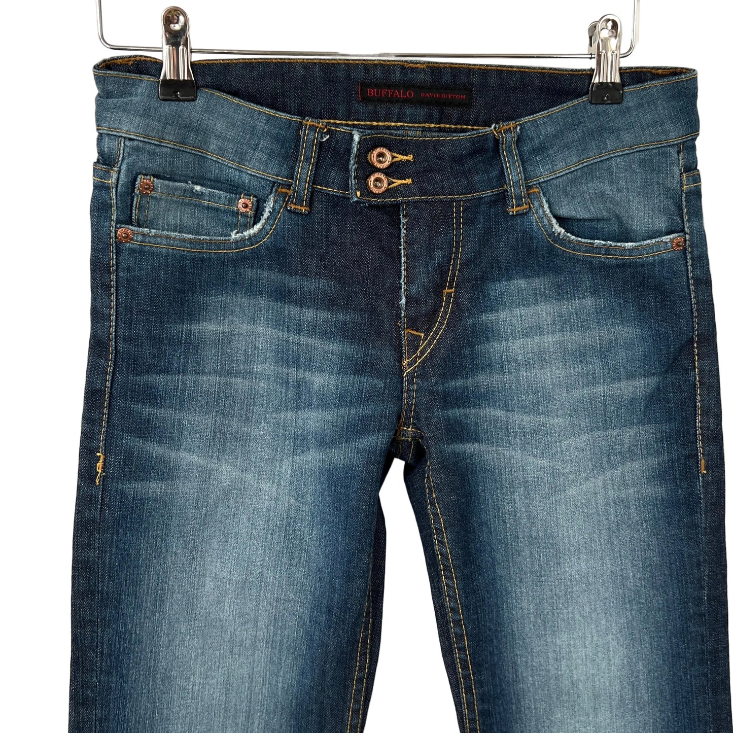 Y2K Buffalo David Low Rise Boot Cut Jeans