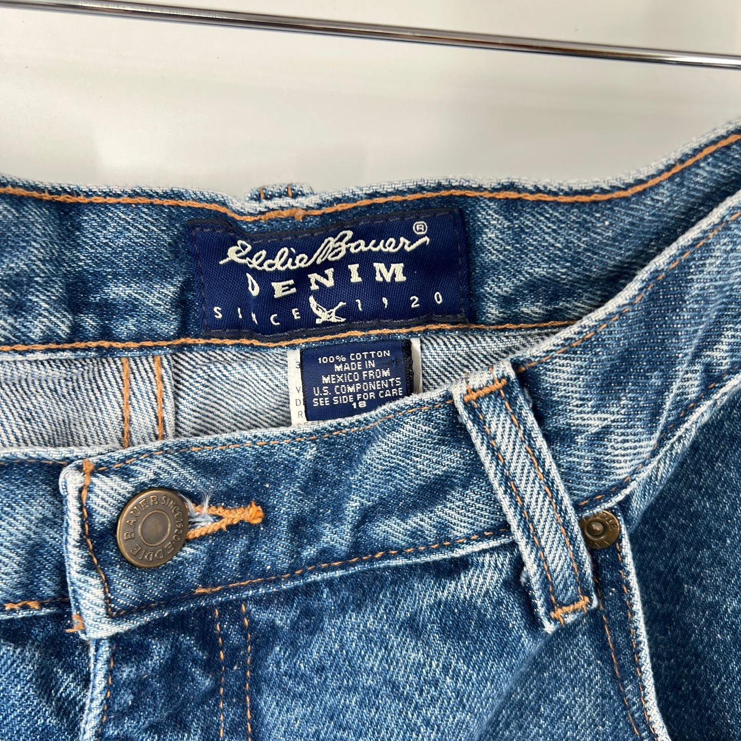 Vintage Eddie Bauer Tapered High Waist Jeans |18|