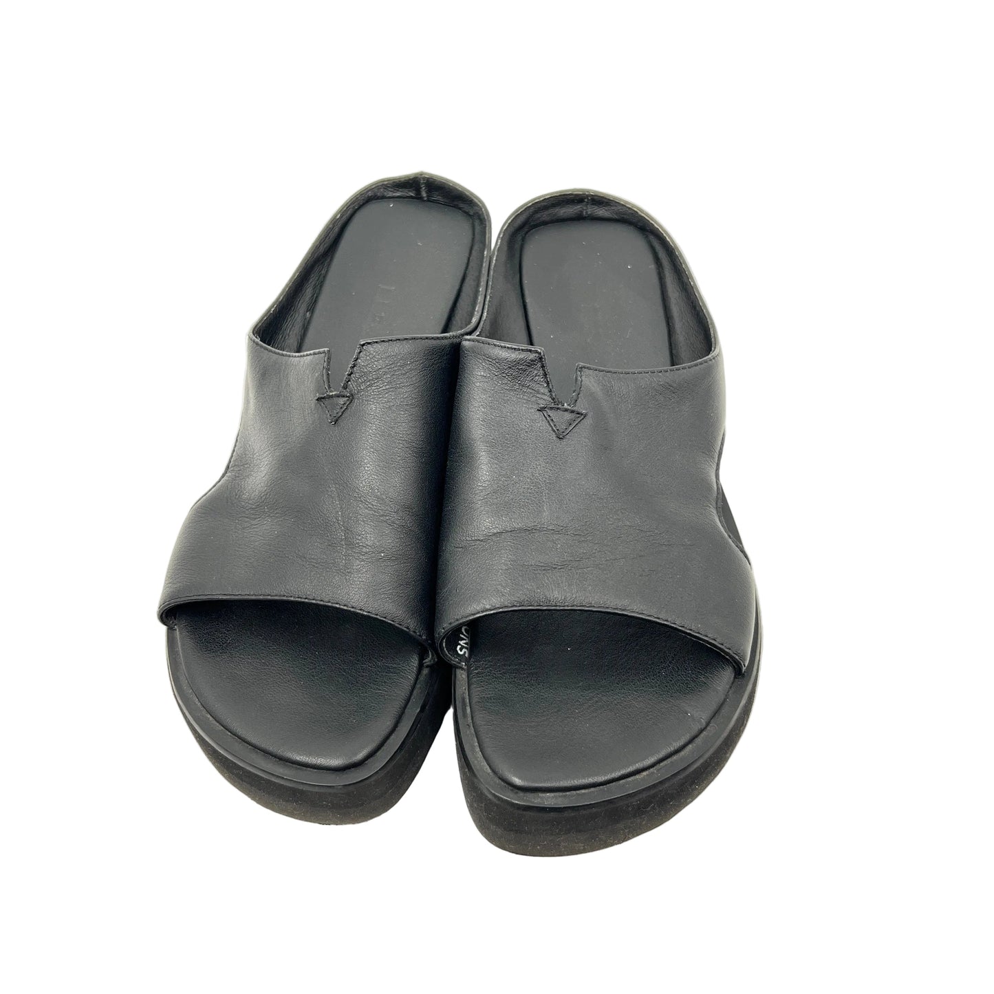 Y2K  L.L Bean Leather Platform Sandals
