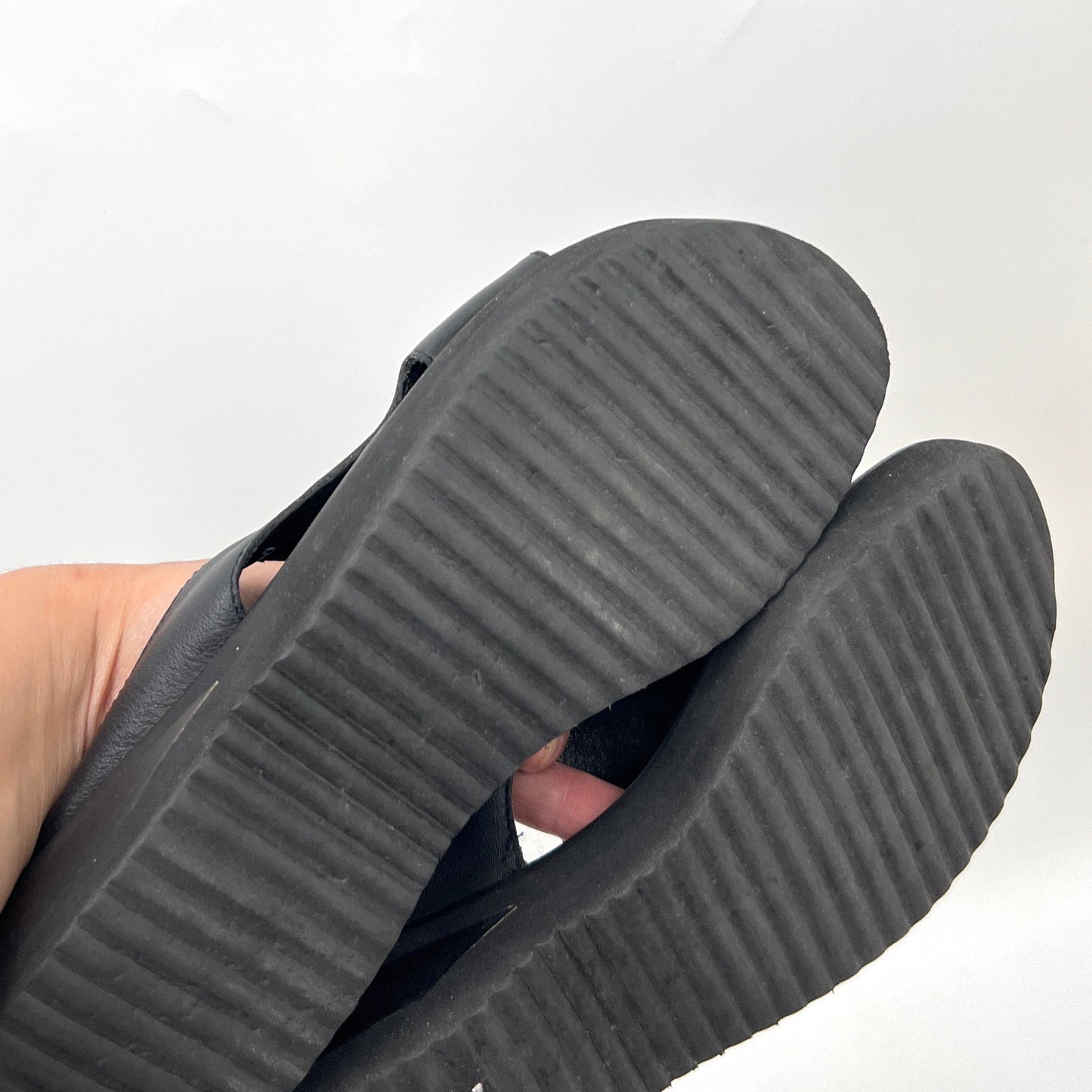 Y2K  L.L Bean Leather Platform Sandals