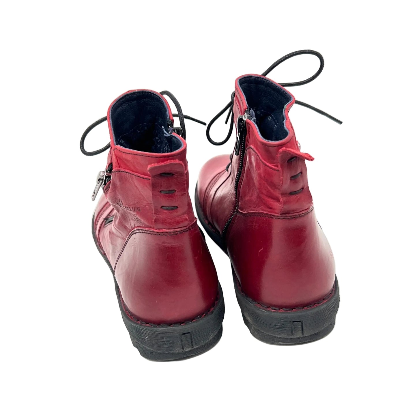 Dorking Lace Up Leather Bootie Shoes