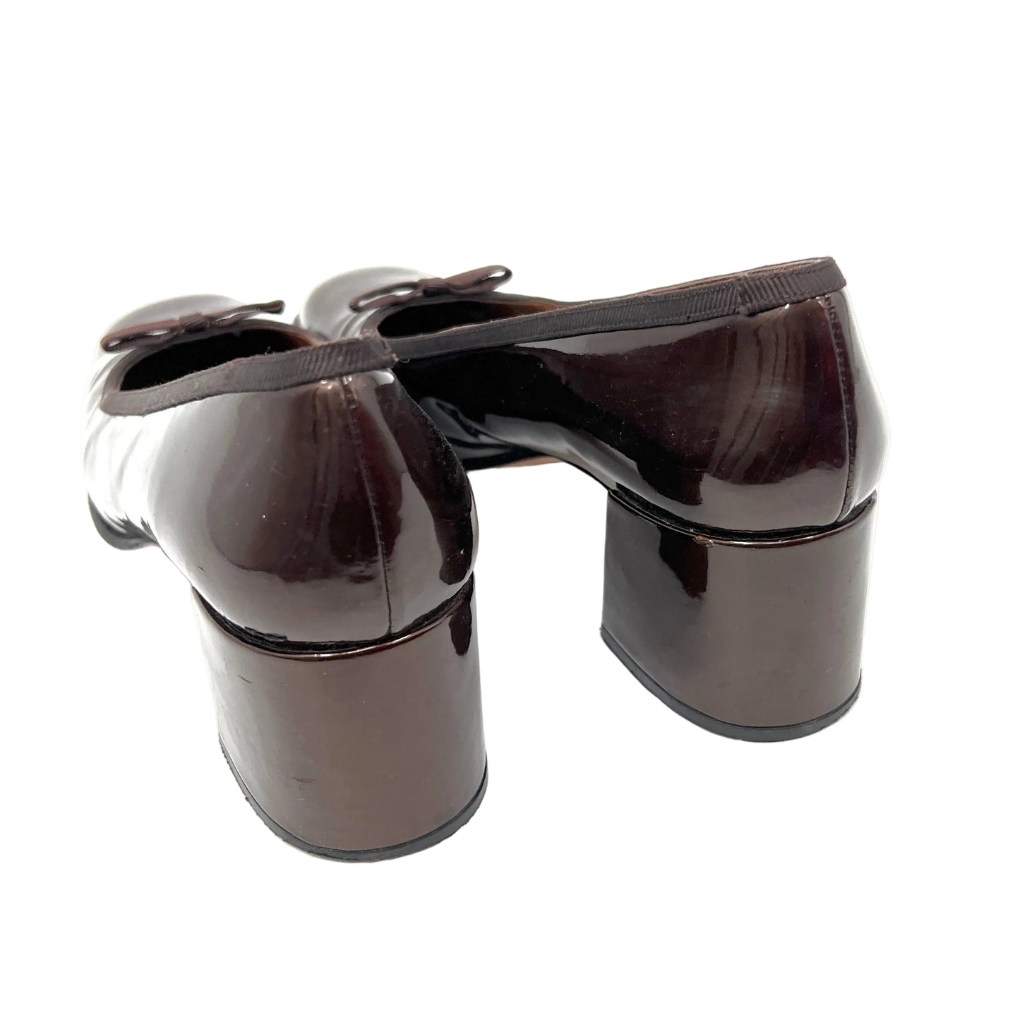 Vintage Arnold Churging Patent Leather Square Toe Shoes