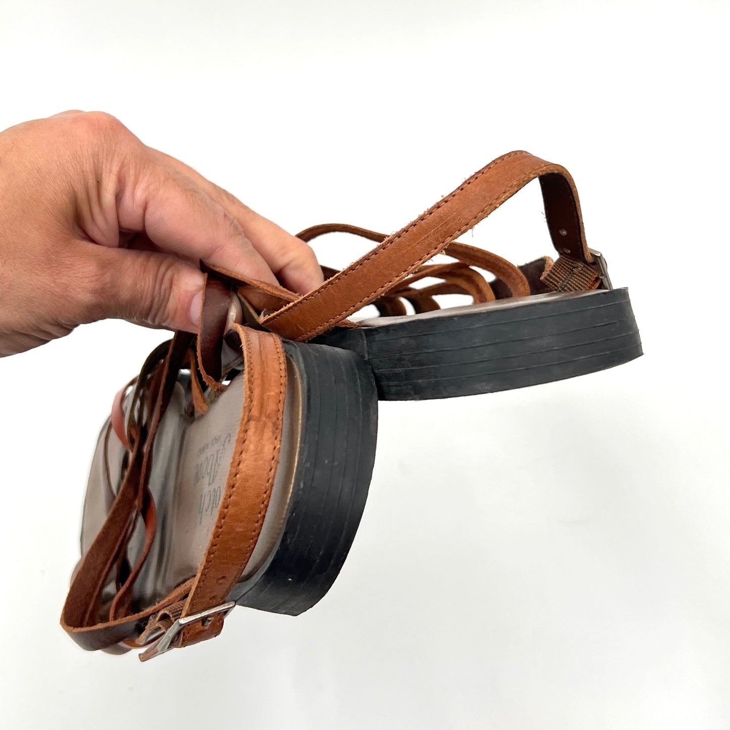 Vintage Notch Above Leather Sandals