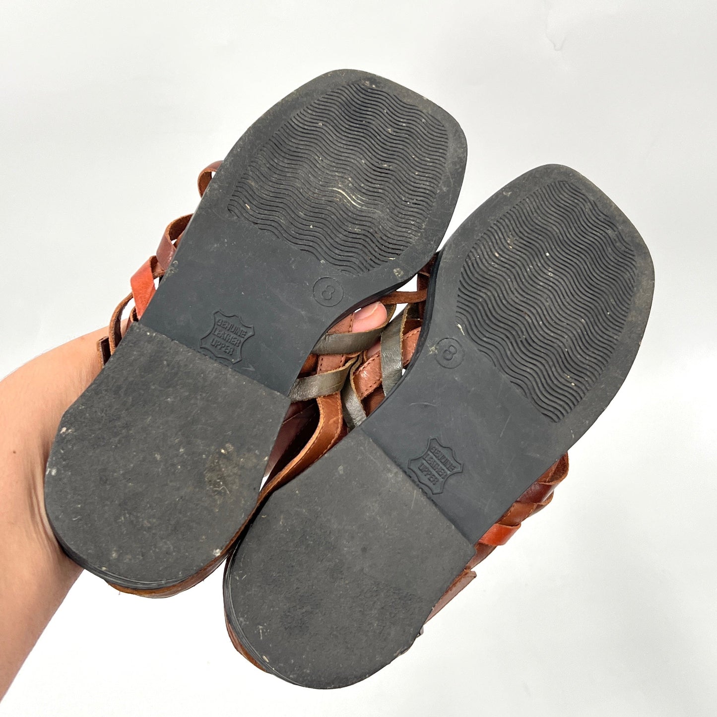 Vintage Notch Above Leather Sandals
