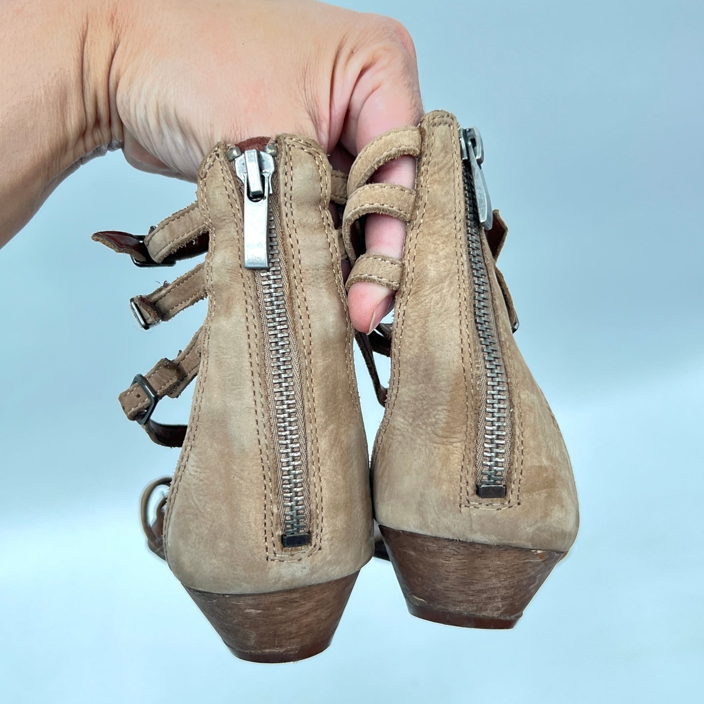 Sam Edelman Stone Embelished Leather Sandals