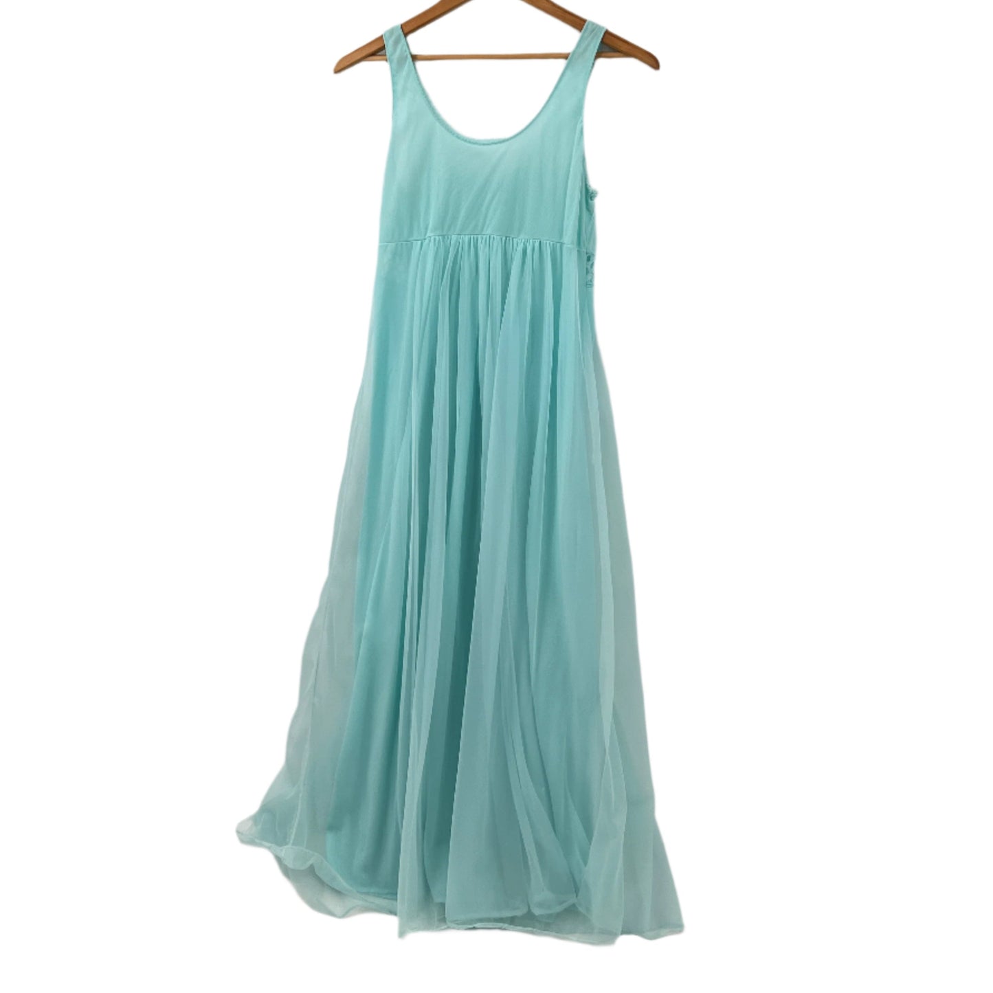 Vintage Maxi Turquoise Nightgown