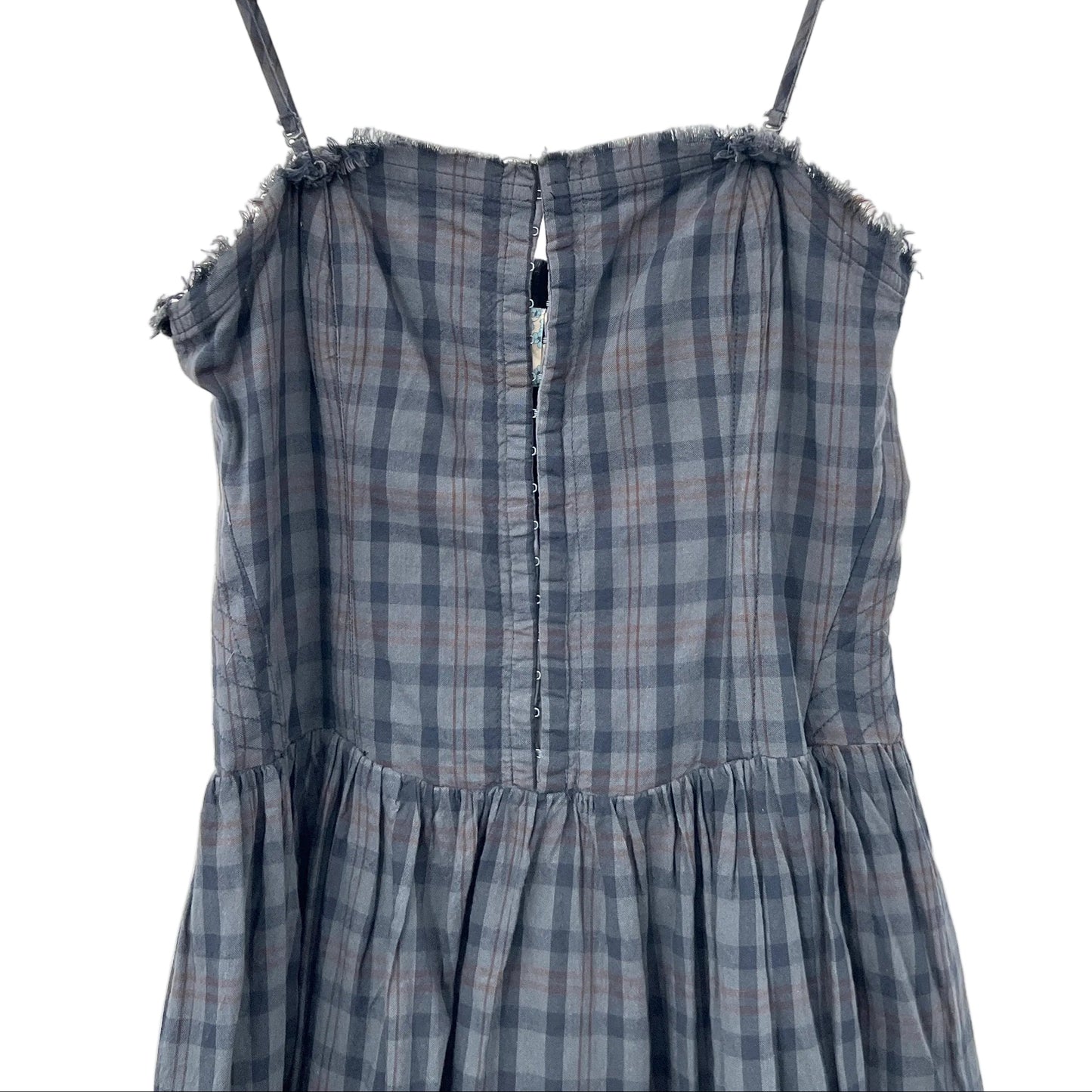 Maeve Plaid Corset Dress