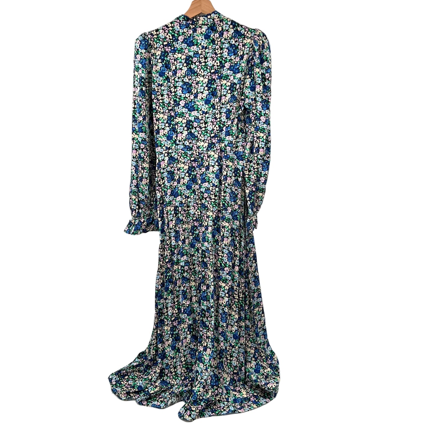River Island Floral Midi Long Sleeves Dress