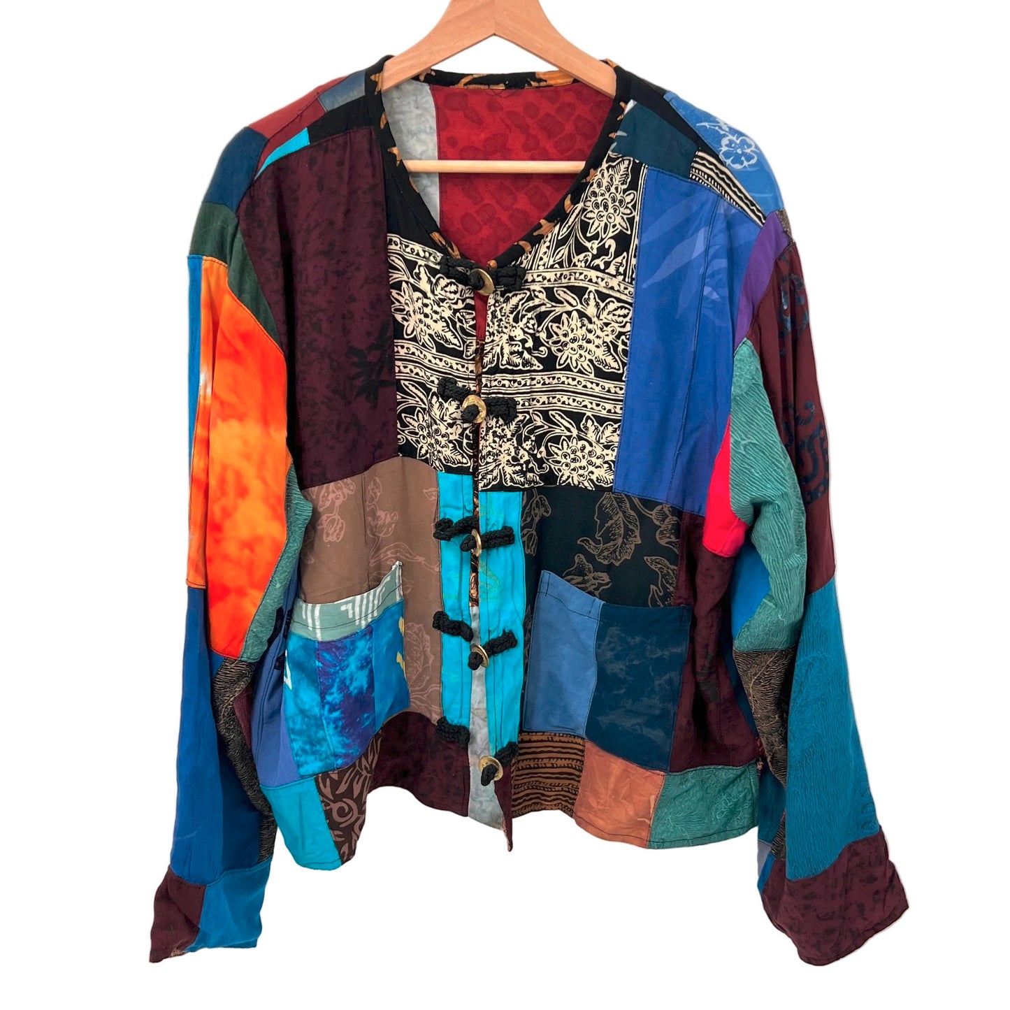 Reversible Patchwork Boho Jacket