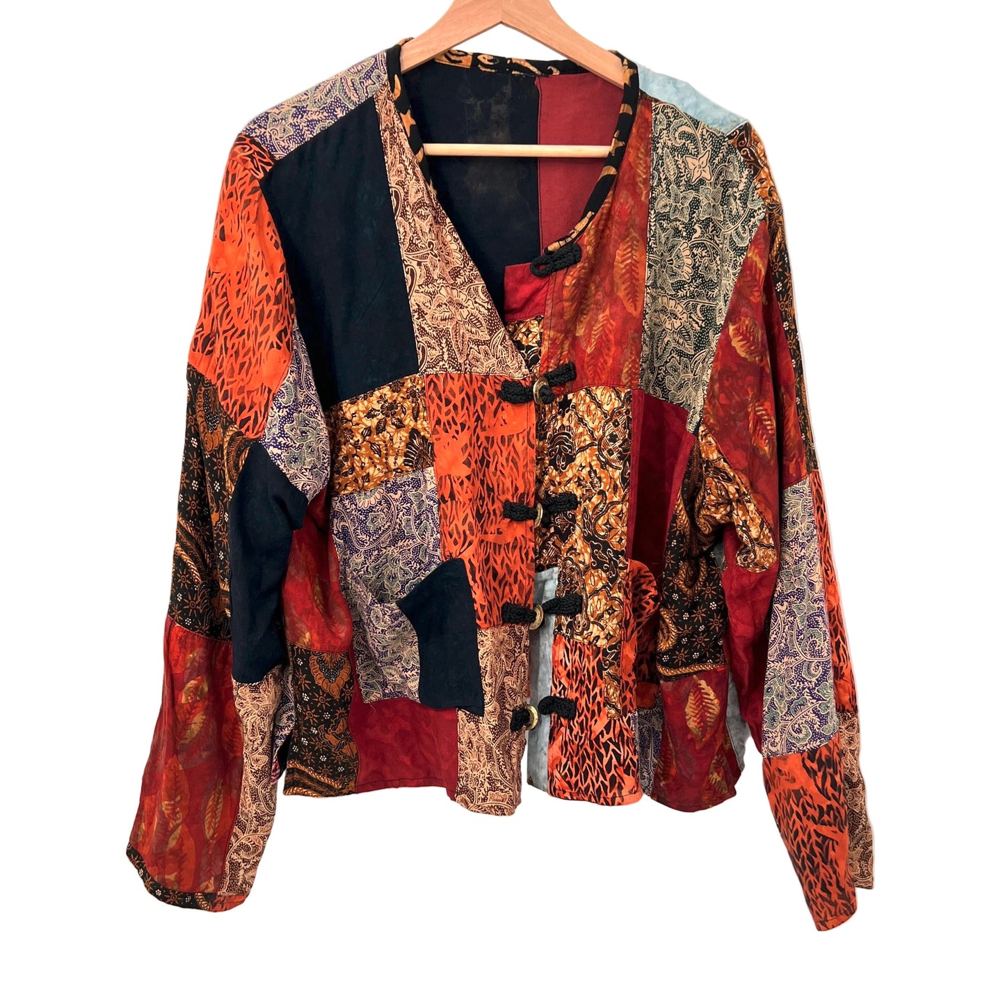 Reversible Patchwork Boho Jacket