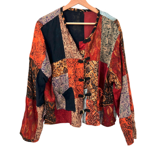 Reversible Patchwork Boho Jacket