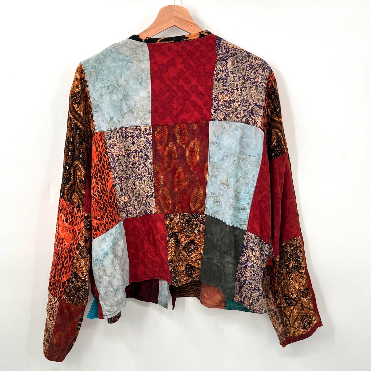 Reversible Patchwork Boho Jacket