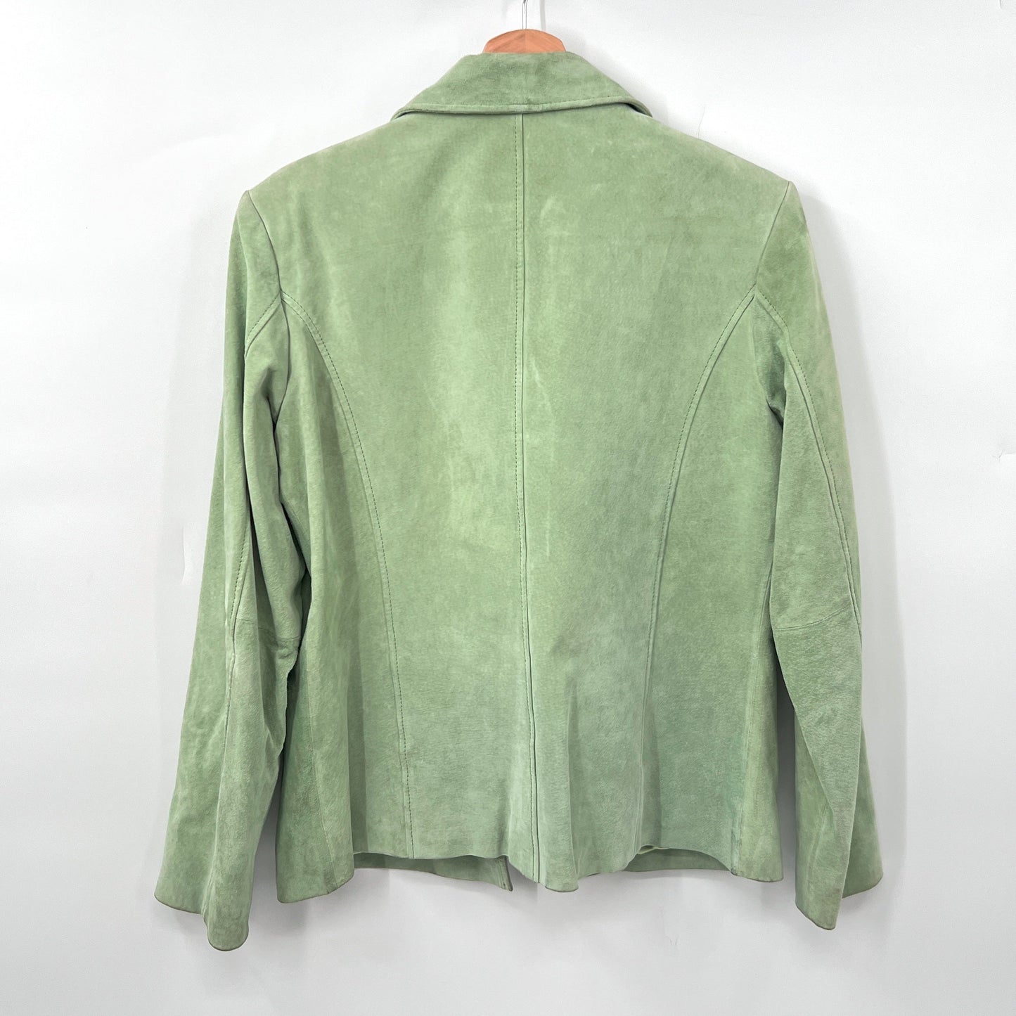 Vintage Suede Leather Jacket Blazer