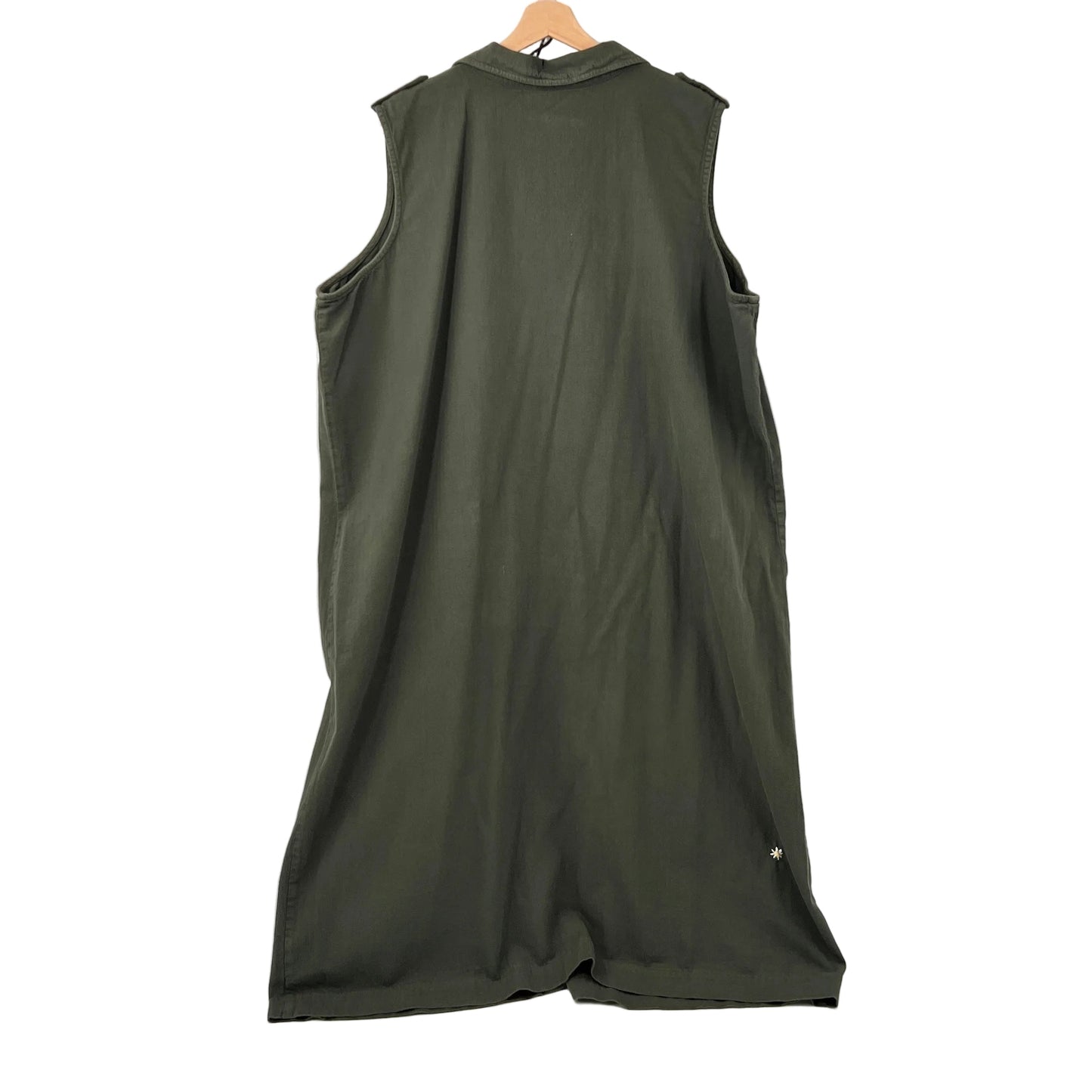 Vintage Cotton Sleeveless Maxi Dress 2X-3X