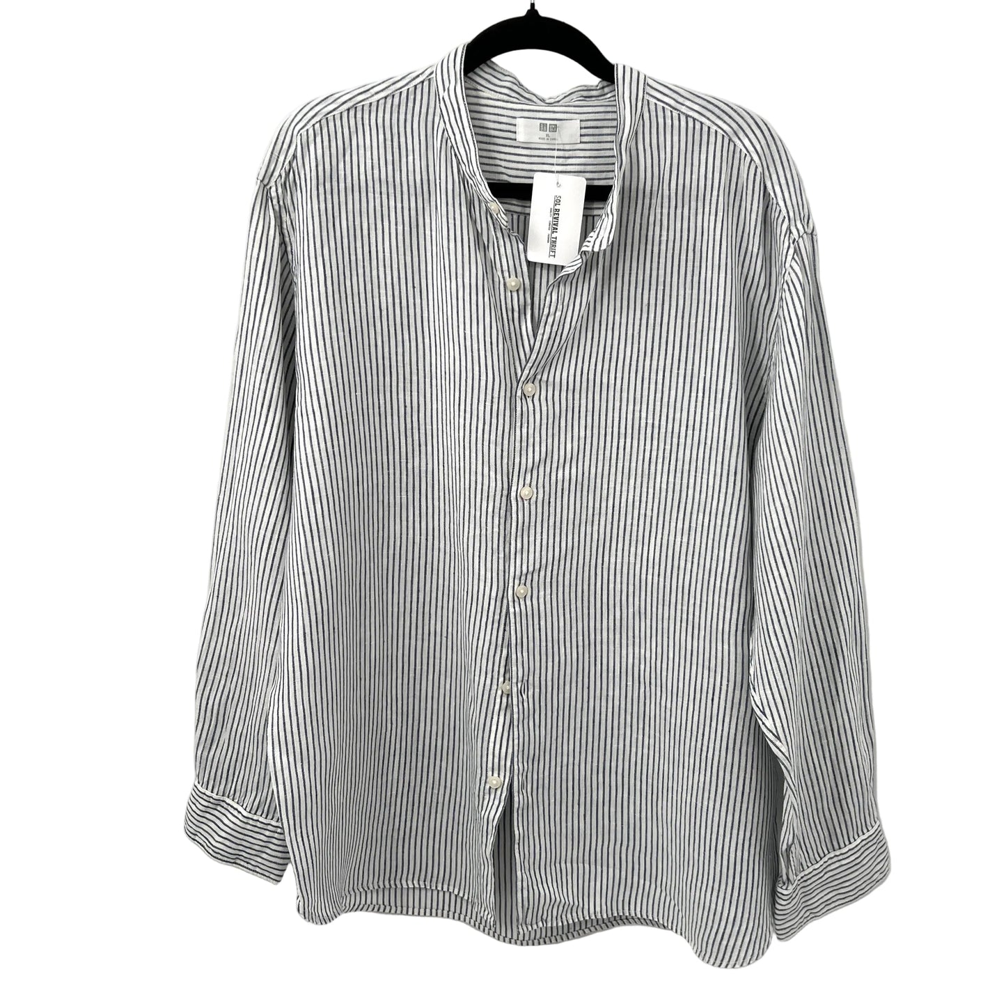 Uniqlo Pure Linen Long Sleeves Shirt Unisex