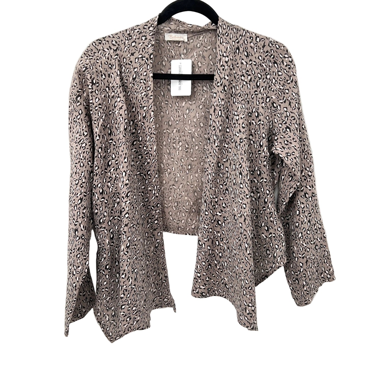 Bella Pure Linen Open Cardigan
