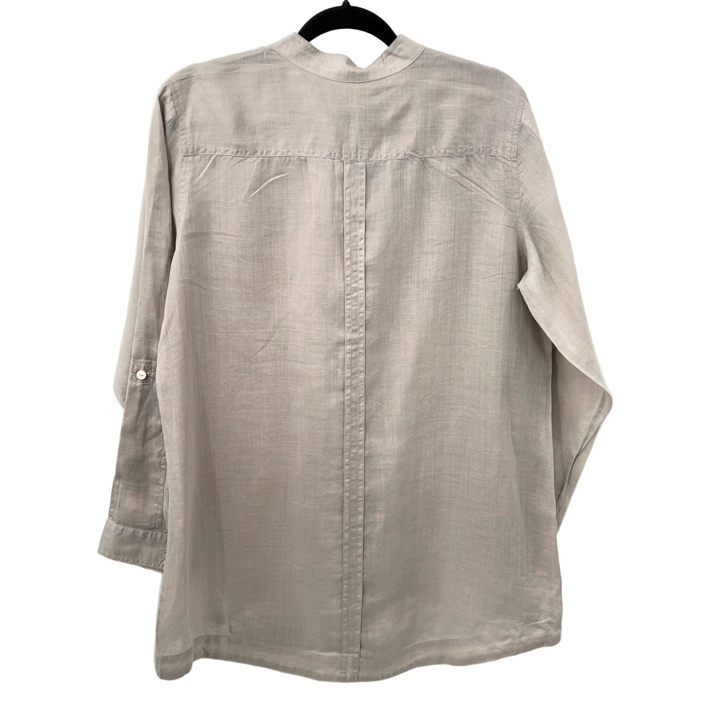 Chico's Pure Ramie Blouse Long Sleeves Blouse