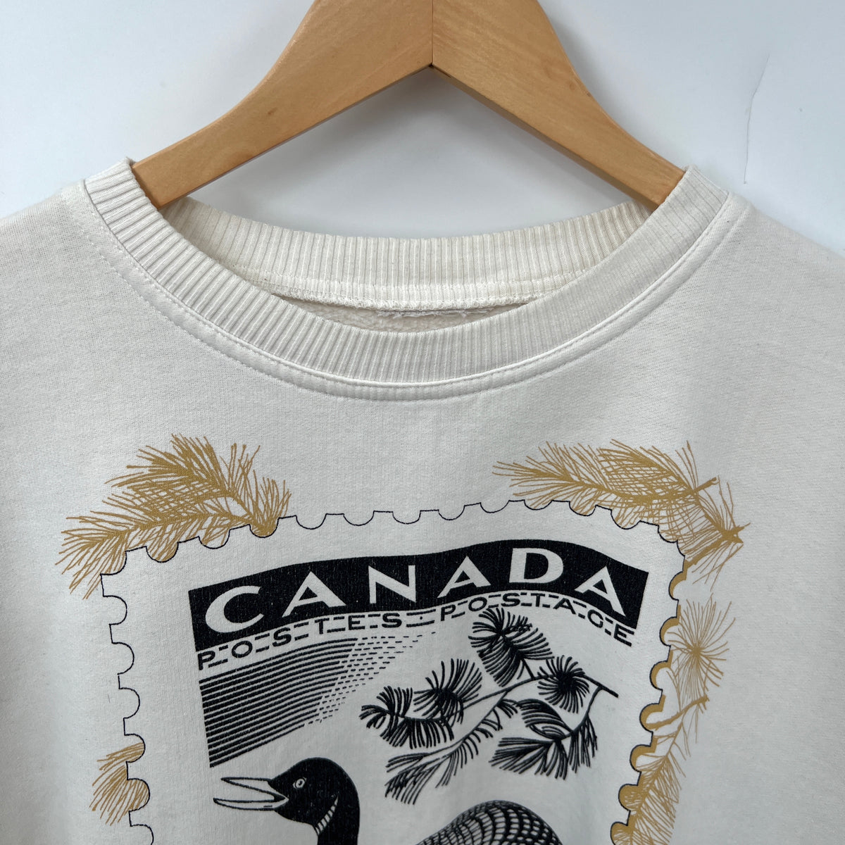 Vintage Canada Post 5c Stamp Crewneck