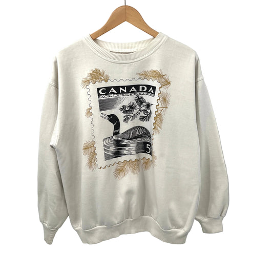 Vintage Canada Post 5c Stamp Crewneck
