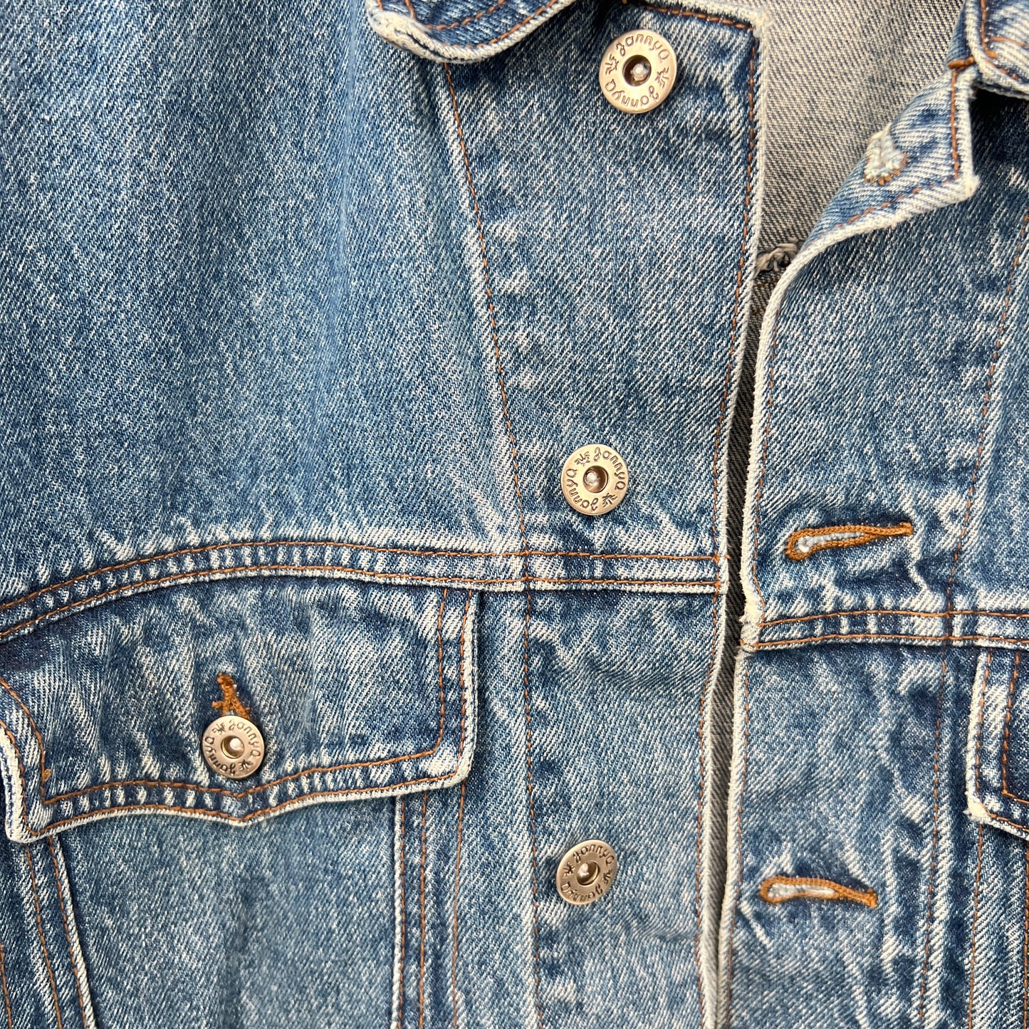 Vintage JonnyQ Tracker Unisex Jean Jacket