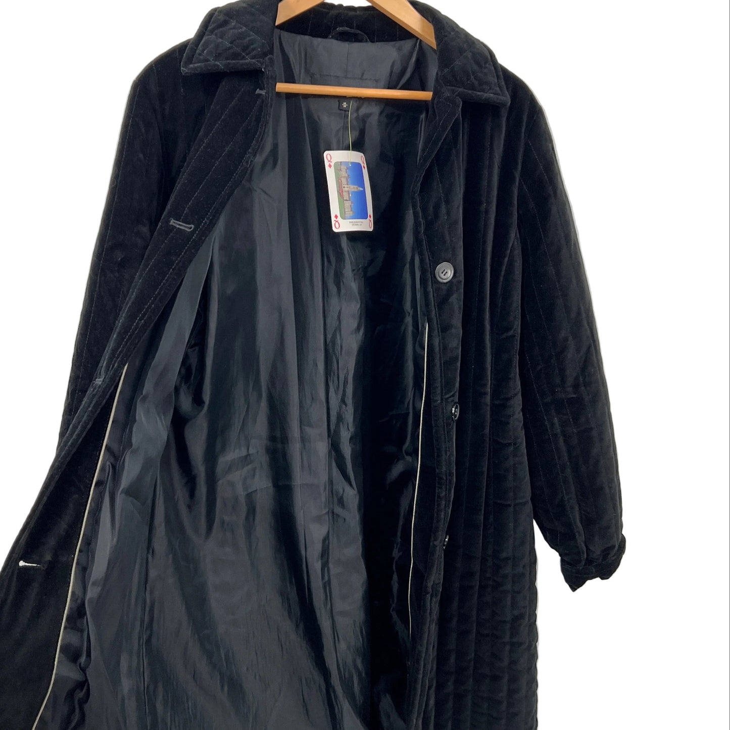Utex Quilted Velour Coat