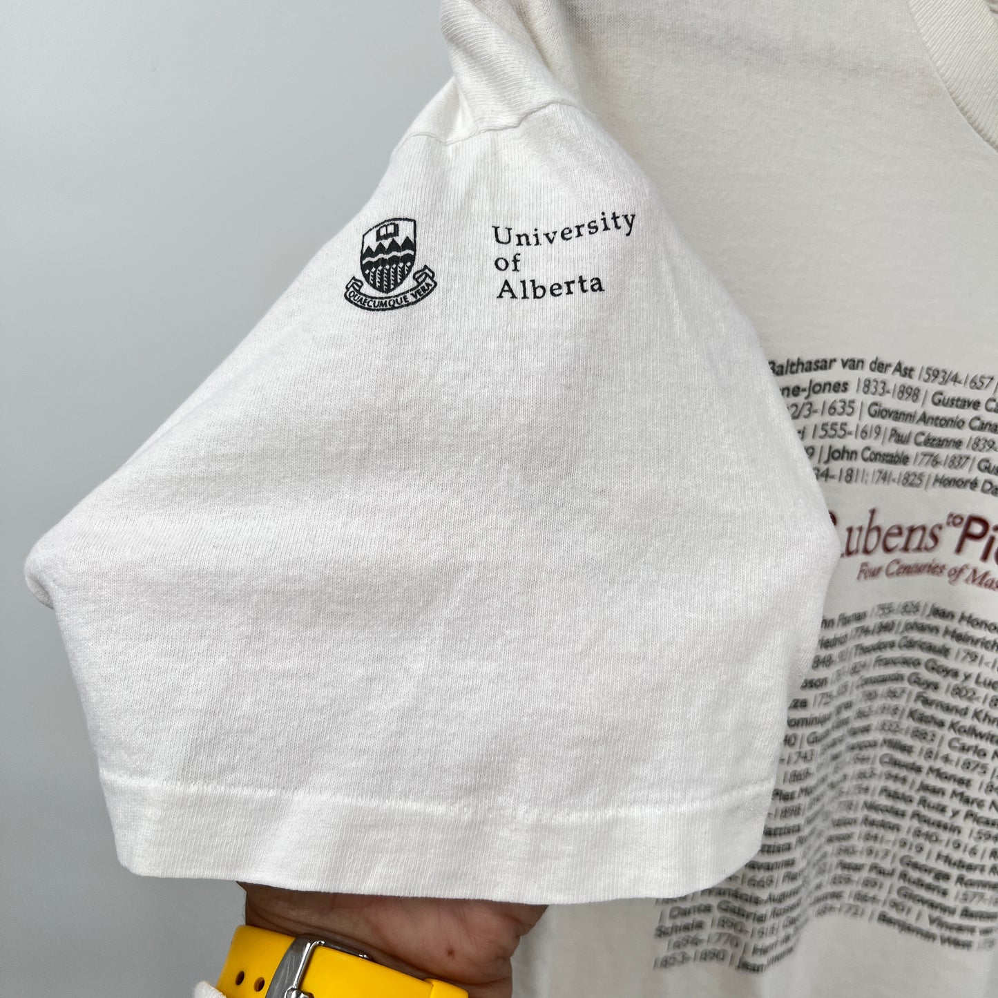 Vintage Rubens to Picasso University of Alberta Excibition T-shirt